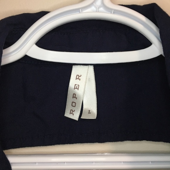 Roper Brand | Navy Dress | EEUC | Large - Picture 6 of 8